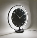 NeXtime NE-5188ZW Tafelklok Dia. 40 X 40.5 Cm, Metaal, Zwart, 'Ting Table'