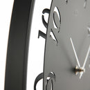 NeXtime NE-5188ZW Tafelklok Dia. 40 X 40.5 Cm, Metaal, Zwart, 'Ting Table'