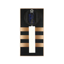 NeXtime NE-2855CO Wandklok 19 X 38 Cm, Glas, Koper, 'Bold Stripes'