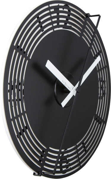 NeXtime NE-3126 Wandklok Dia. 30 Cm, Metaal, 'Kinegram Roman Number'
