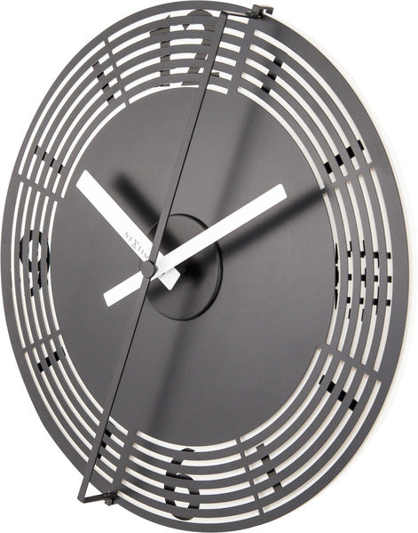 NeXtime NE-3126 Wandklok Dia. 30 Cm, Metaal, 'Kinegram Roman Number'
