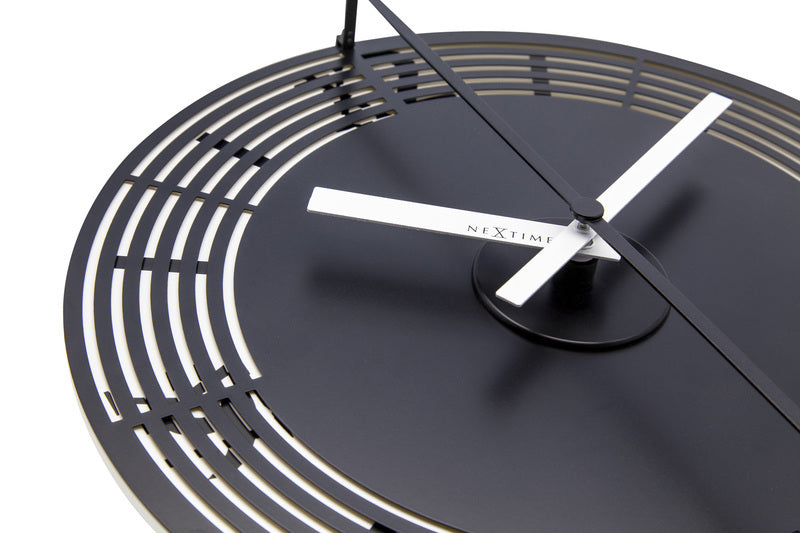 NeXtime NE-3126 Wandklok Dia. 30 Cm, Metaal, 'Kinegram Roman Number'
