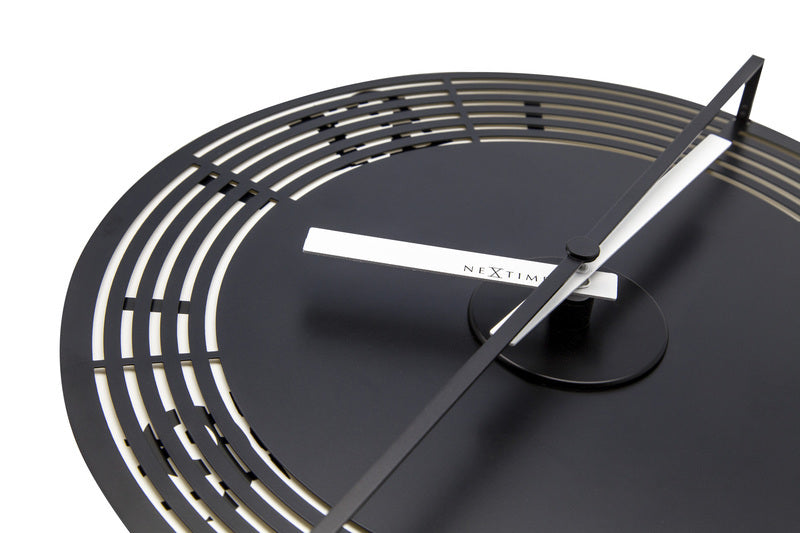 NeXtime NE-3126 Wandklok Dia. 30 Cm, Metaal, 'Kinegram Roman Number'