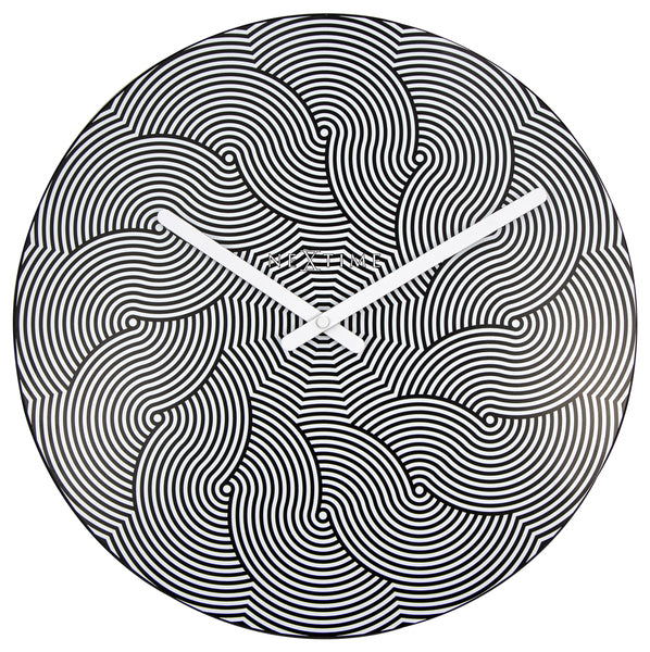 NeXtime NE-3132 Wandklok Dia. 39,5cm Plastic, 'Waves'