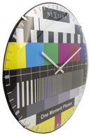 NeXtime NE-3162 Glazen Wandklok Testpage Dome 35 cm