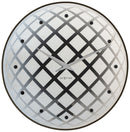 NeXtime NE-8185ZI Wandklok Dia. 43 Cm, Glas/spiegel, Zilver