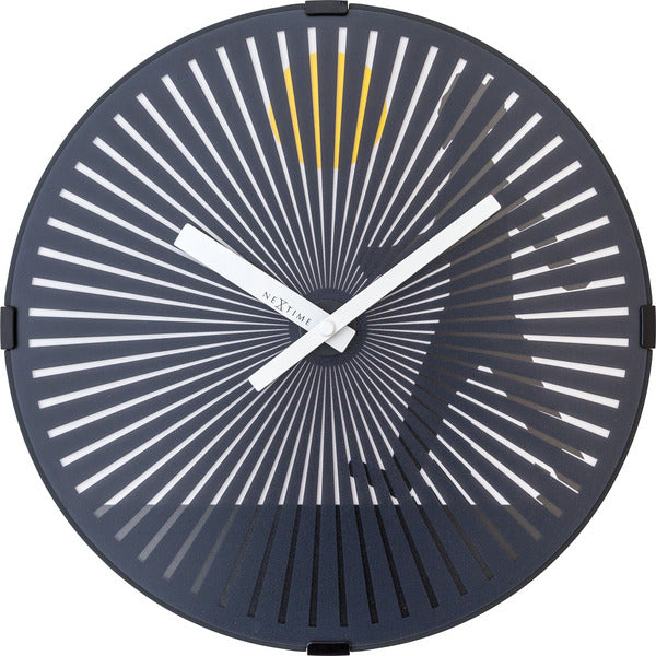 NeXtime NE-3219 Wandklok Walking Men Ø30,5 Plastic Motion