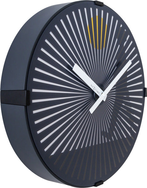 NeXtime NE-3219 Wandklok Walking Men Ø30,5 Plastic Motion