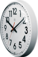 NeXtime NX-7308WI Wandklok NXT Diam. 26cm Kunststof Wit, Witte Wijzerplaat
