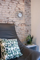 NeXtime NE-8817TR Wandklok Classy Ø30 Metaal Helder Glas