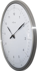 NeXtime NE-3243WI Wandklok 60 Minutes Ø33 Metaal Wit