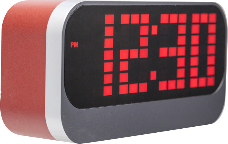 NeXtime NE-5211RO Wekker Loud 17.5x8.5x5cm ABS Rood