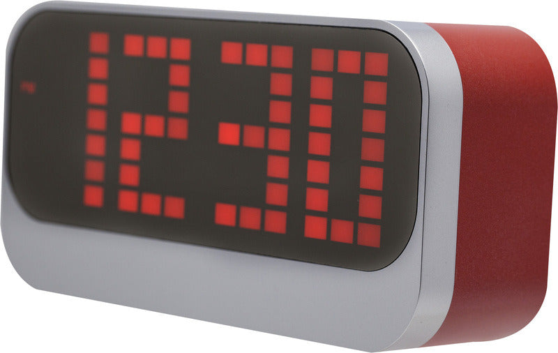 NeXtime NE-5211RO Wekker Loud 17.5x8.5x5cm ABS Rood