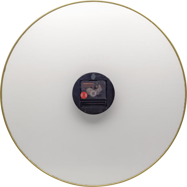 NeXtime NE-8189WI Wandklok Marble Ø 40 Cm Wit