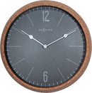 NeXtime NE-3509GS Wandklok Cork Ø 30 Cm Grijs
