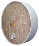 NeXtime NE-5220WI Wandklok Dia. 30 Cm Abs, Wit 'Nightingale White'