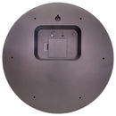NeXtime NE-5220ZW Wandklok Dia. 30 Cm Abs, Zwart 'Nightingale Black'