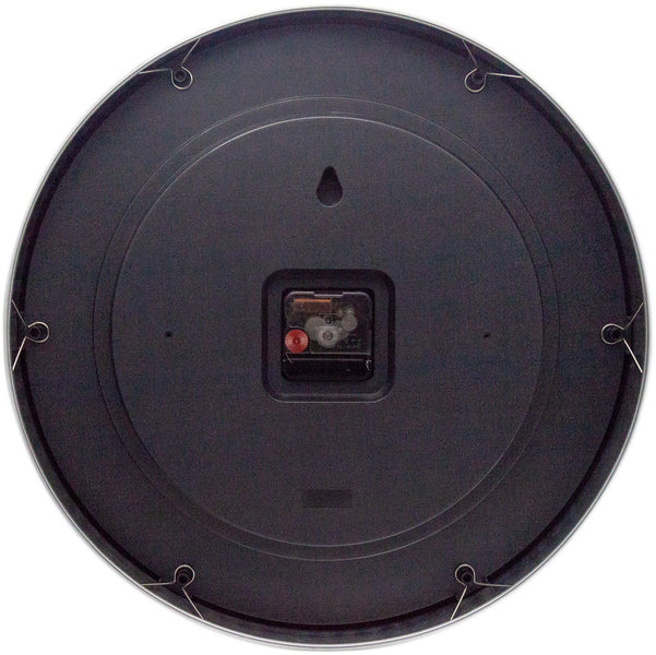 NeXtime NE-3511ZW Wandklok 2 Seconds Ø 40 Cm Zwart