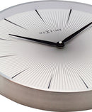 NeXtime NE-3511WI Wandklok 2 Seconds Ø 40 Cm Wit