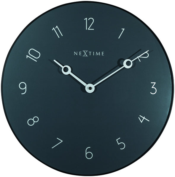 NeXtime NE-8193GS Wandklok Carousel Ø 40 Cm Grijs