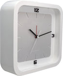 NeXtime NE-5221WI Tafelklok Square Alarm 20 X 20 X 6 Cm Wit