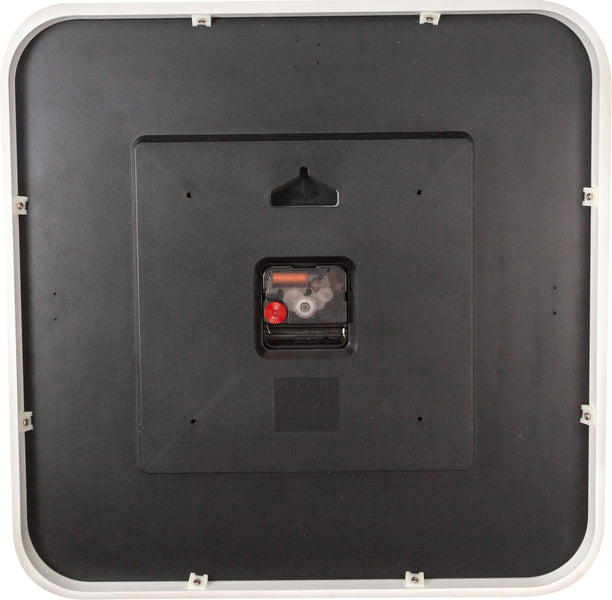 NeXtime NE-3518WI Wandklok Square Wall 40 X 40 X 4 Cm Wit