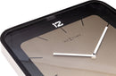 NeXtime NE-3518ZW Wandklok Square Wall 40 X 40 X 4 Cm Zwart