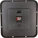 NeXtime NE-3518ZW Wandklok Square Wall 40 X 40 X 4 Cm Zwart
