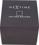 NeXtime NE-6021GW Horloge Square Wrist Wit/goud
