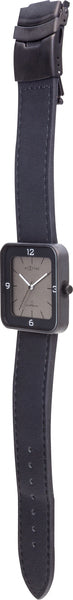 NeXtime NE-6021ZW Horloge Square Wrist Zwart