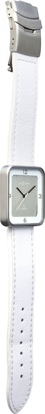 NeXtime NE-6021ZI Horloge Square Wrist Wit/zilver