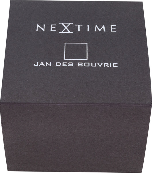 NeXtime NE-6021ZI Horloge Square Wrist Wit/zilver