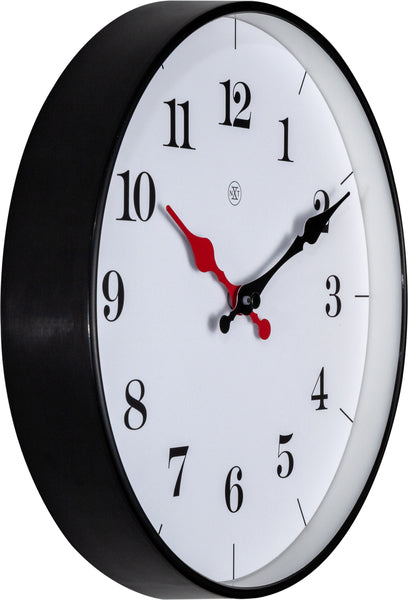 NeXtime NX-7326 Wandklok NXt Bernard Ø 25 Cm Wit