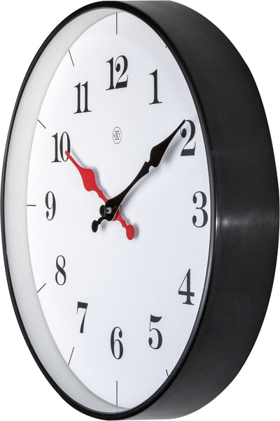 NeXtime NX-7326 Wandklok NXt Bernard Ø 25 Cm Wit