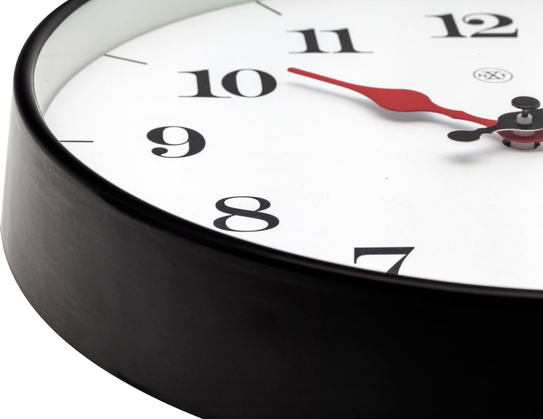 NeXtime NX-7326 Wandklok NXt Bernard Ø 25 Cm Wit