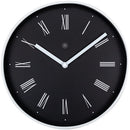 NeXtime NX-7324 Wandklok NXt Irving Ø 25 Cm Zwart