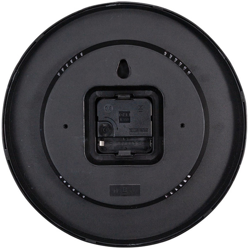 NeXtime NX-7324 Wandklok NXt Irving Ø 25 Cm Zwart