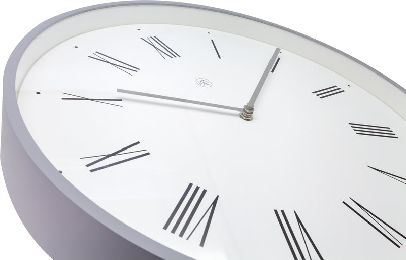 NeXtime NX-7329WI Wandklok NXt Duke Ø 40 Cm Wit