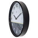 NeXtime NX-7338 Wandklok NXt Horizon Ø 30 Cm Wit/zwart