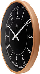 NeXtime NX-7331 Wandklok NXt Jason Ø 30 Cm Zwart