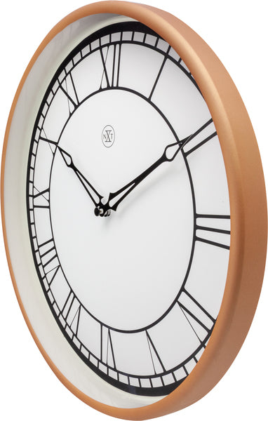 NeXtime NX-7332 Wandklok NXt Kyle Ø 30 Cm Wit
