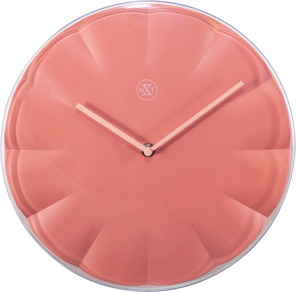 NeXtime NX-7341RZ Wandklok NXt Sweet Ø 20 Cm Roze