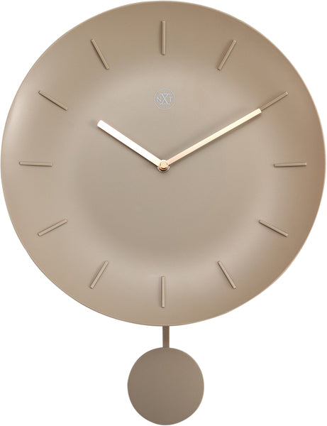 NeXtime NX-7339BE Wandklok NXt Bowl Ø 30 Cm Gebroken Wit