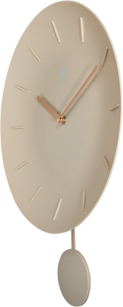 NeXtime NX-7339BE Wandklok NXt Bowl Ø 30 Cm Gebroken Wit