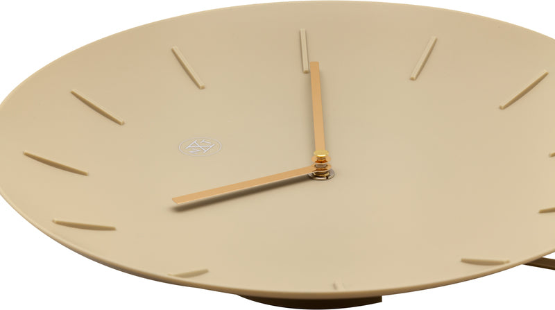 NeXtime NX-7339BE Wandklok NXt Bowl Ø 30 Cm Gebroken Wit