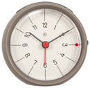 NeXtime NX-7344GS Alarmklok NXt Otto Ø 9,5 X 3.8 Cm Grijs