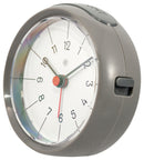 NeXtime NX-7344GS Alarmklok NXt Otto Ø 9,5 X 3.8 Cm Grijs