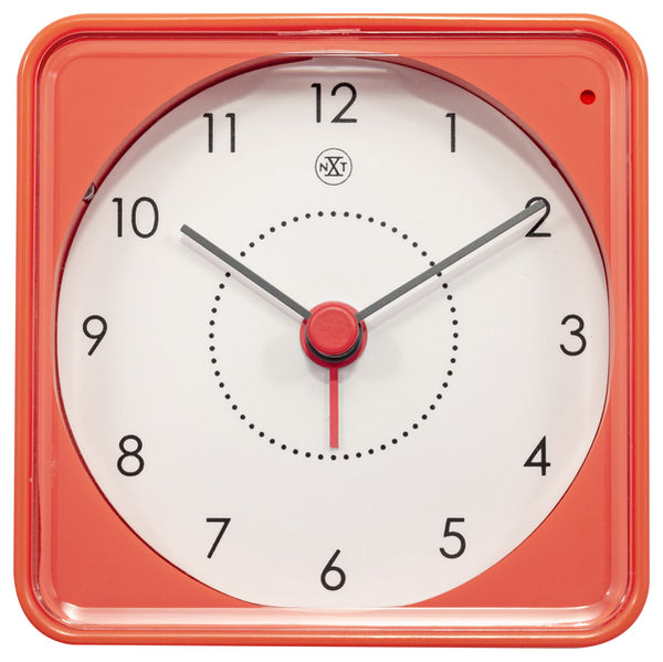 NeXtime NX-7343OR Alarmklok NXt Nathan 7.3 X 7.3 X 3.3 Cm Oranje