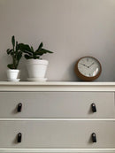 NeXtime NE-3509WI Wandklok Cork Dia 30cm Kurk Wit