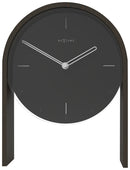 NeXtime NE-5225ZW Tafelklok Noa-Table 27x21x6,5cm Hout Zwart
